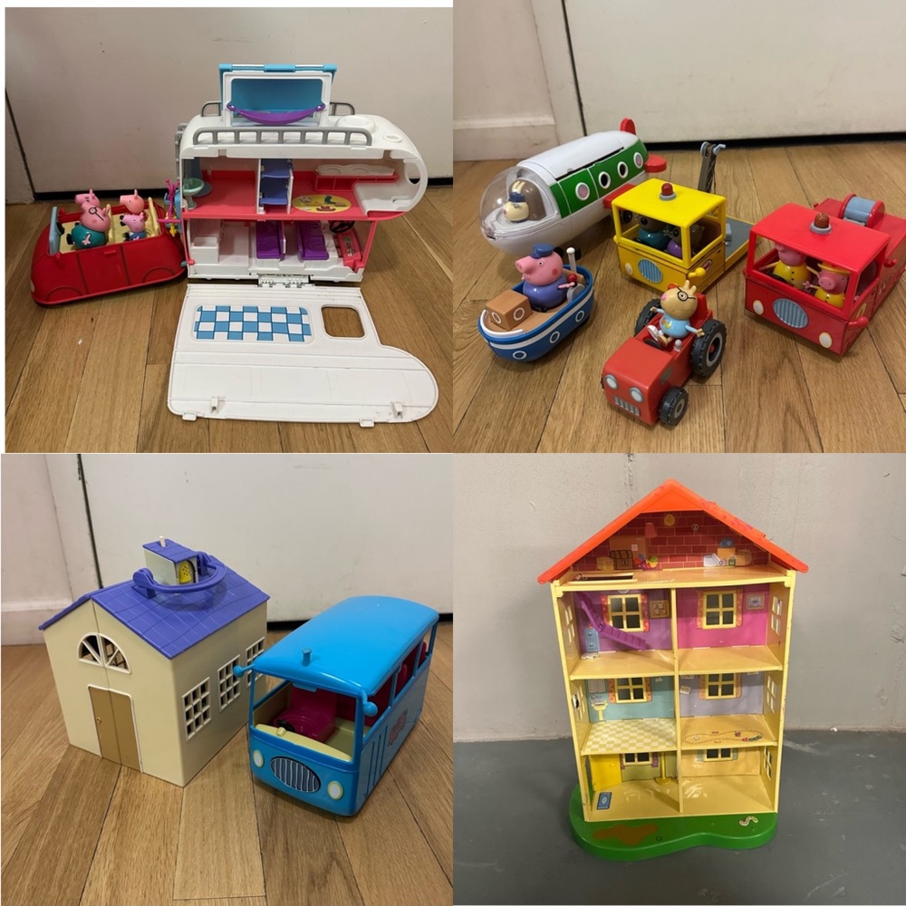 Peppa Pig House and Vehicle Playset